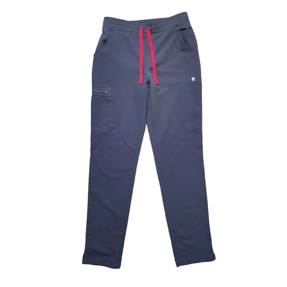 Figs Pants - Figs Yola Skinny Scrub Pants Charcoal Grey